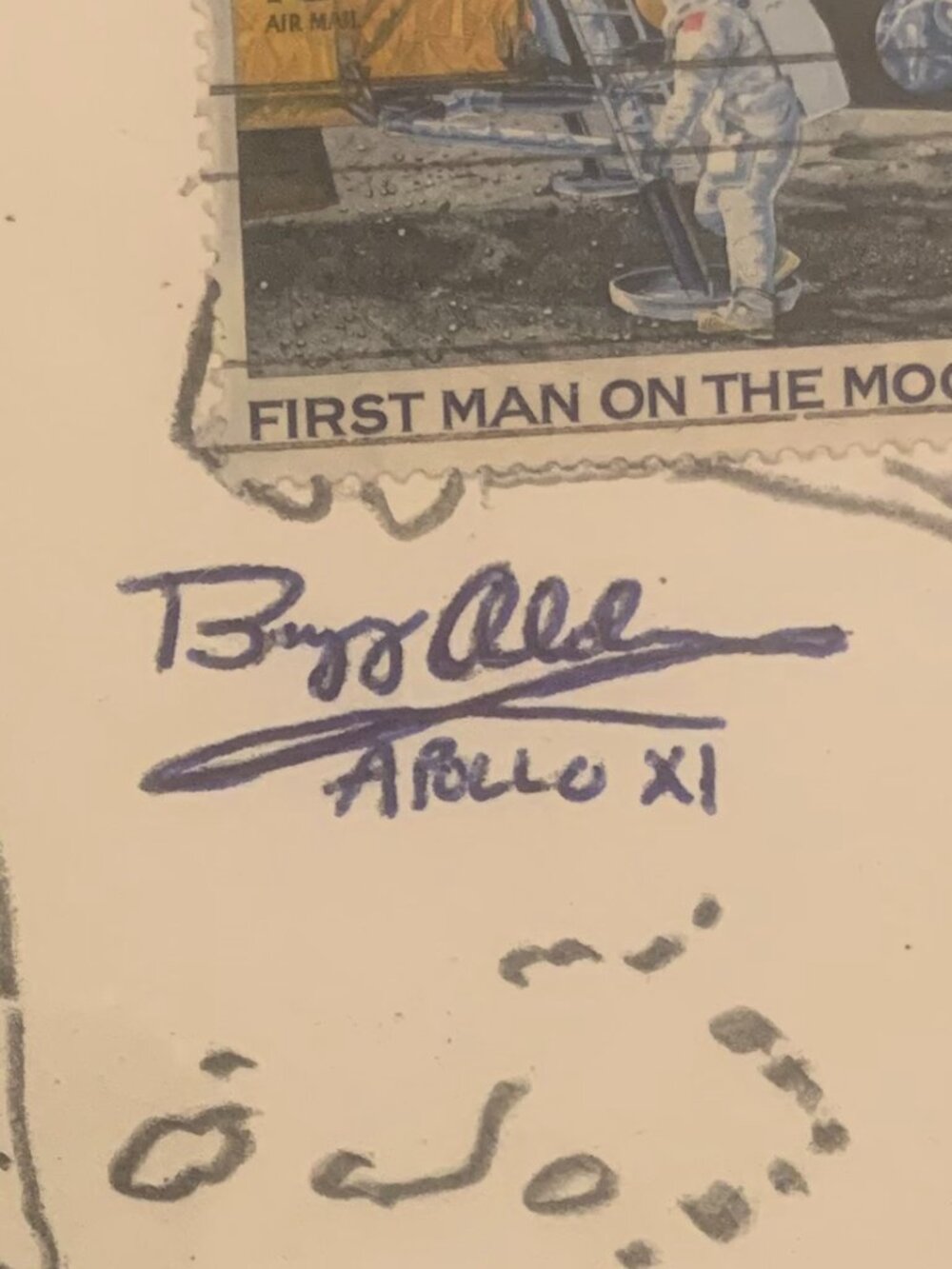 WARHOL - Moon Walk Signed by Apollo 11 Crew - Picture 2 of 7